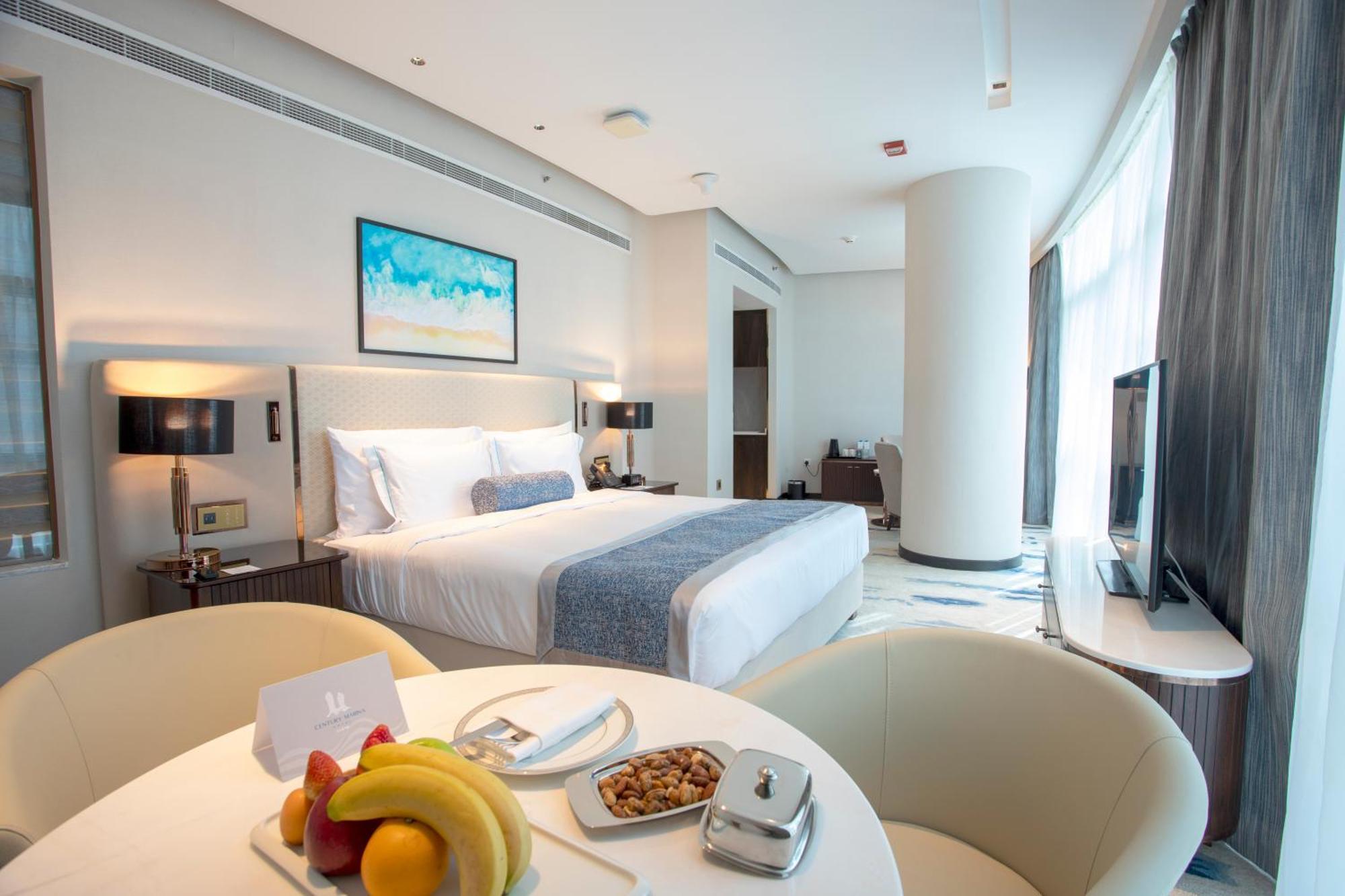 Century Marina Hotel - Lusail Εξωτερικό φωτογραφία A bedroom at the hotel