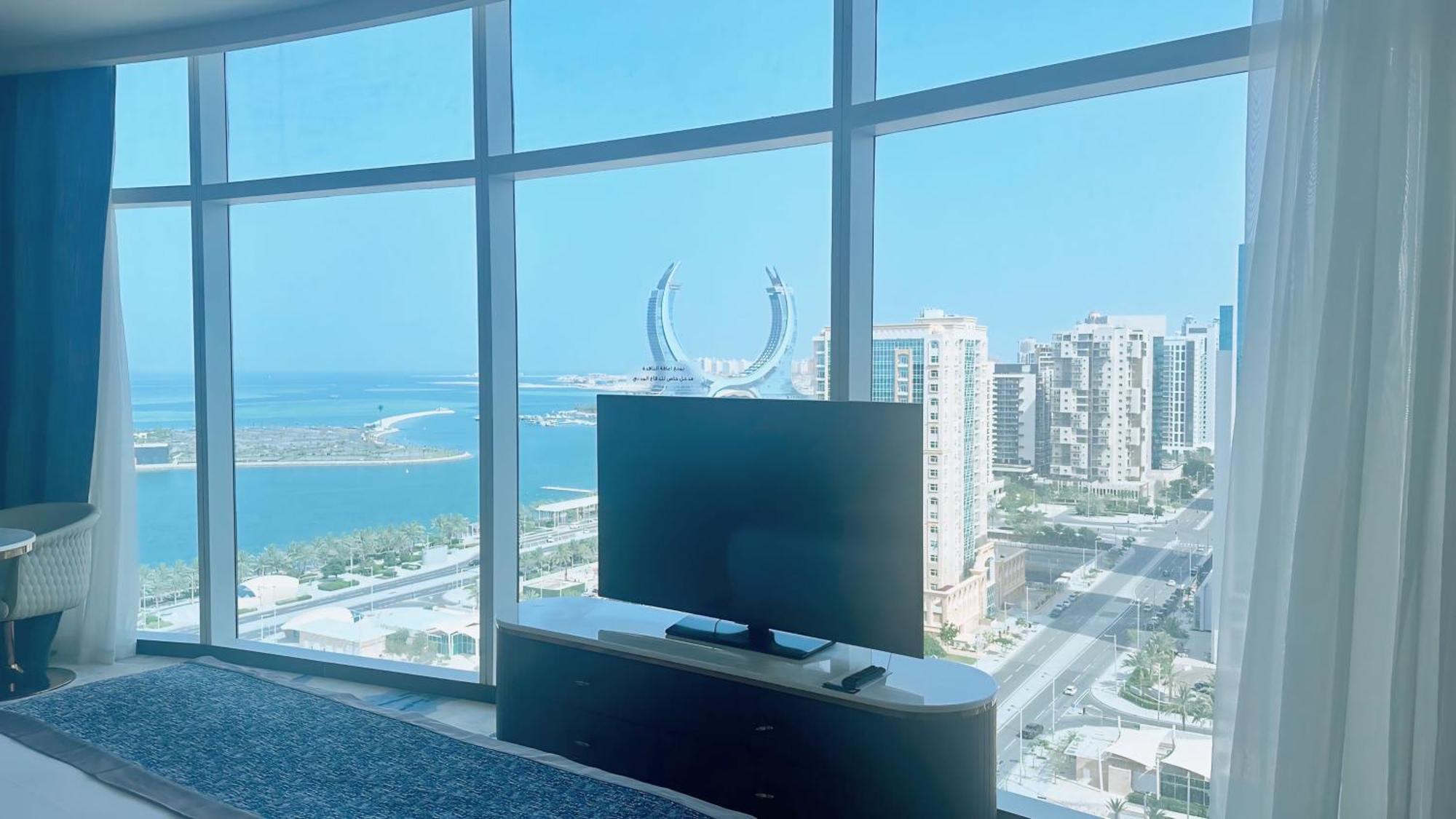 Century Marina Hotel - Lusail Εξωτερικό φωτογραφία View from a room at the hotel
